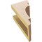 Ekena Millwork 4"W x 4"D x 8"H Wide New Brighton Rough Cedar Woodgrain TimberThane Corbel, Primed Tan CORUR04X04X08NEBRCPR - alternate 5